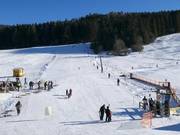Téléski Sonnenlift avec piste bleue