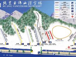 Plan des pistes Yunfoshan