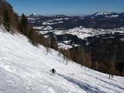 Pente de freeride non sécurisée