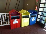 Tri des déchets dans la station de ski Cerler