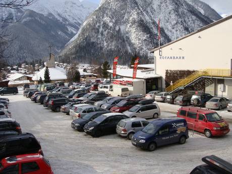 Achensee (lac d'Achen): Accès aux domaines skiables et parkings – Accès, parking Rofan – Maurach