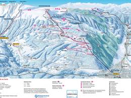 Plan des pistes Brambrüesch/Dreibündenstein – Chur