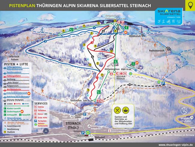 Alpin Skiarena Silbersattel  Steinach