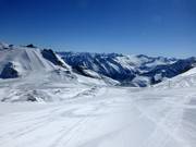 Des pistes faciles et larges au Olperer