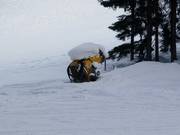 Canon à neige dans la Hausbergarena
