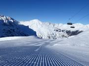 Préparation des pistes de première classe