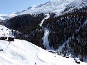 Piste difficile Berter vers Eja