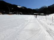 Espace débutant dans la vallée à Söll