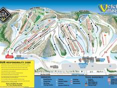 Plan des pistes Welch Village