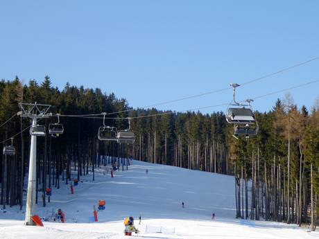 Diversité des pistes Monts de l'Aigle – Diversité des pistes Ož – Orlické Záhoří