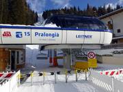 Pralongiá - 6 places | Télésiège rapide (débrayable)