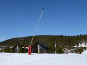 Lance à neige dans le domaine skiable Idre Himmelfjäll