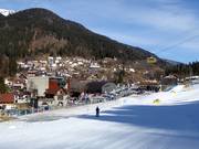 Ravascletto avec quelques hébergements