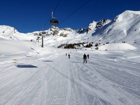 Domaines skiables pour les débutants en Lombardie – Débutants Ponte di Legno/Tonale/Glacier Presena/Temù (Pontedilegno-Tonale)