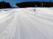 Piste fraîchement préparée à Hochfügen