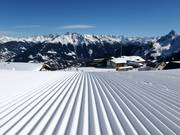 Très bonne préparation des pistes