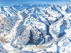 Plan des pistes Cima Piazzi/San Colombano – Isolaccia/Oga