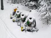 Canons à neige à San Vito di Cadore