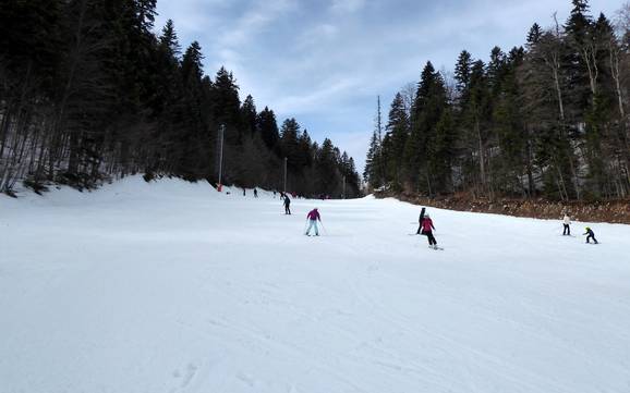Domaines skiables pour les débutants en Fédération de Bosnie-Herzégovine – Débutants Babin Do – Bjelašnica