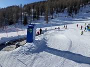 Tapis roulant de l'école de ski