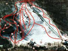 Plan des pistes Woodbury