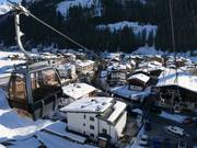La télécabine Rastkogel commence à Vorderlanersbach.