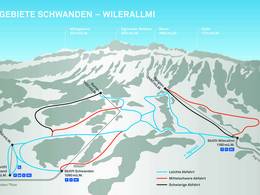 Plan des pistes Schwanden – Sigriswil