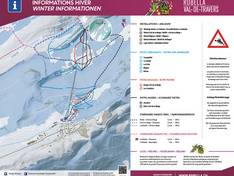 Plan des pistes La Robella – Buttes (Val-de-Travers)
