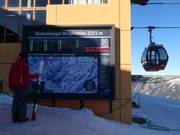 Panneau d'information au Stubnerkogel