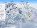 Plan des pistes Porté Puymorens