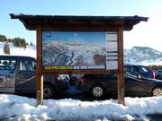Plan des pistes Grasgehren au parking