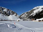 Piste de ski de fond à Andermatt
