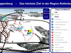 Plan des pistes Rappenberg – Rottenburg-Weiler