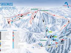 Plan des pistes Werfenweng