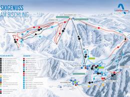 Plan des pistes Werfenweng