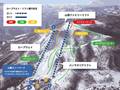 Plan des pistes Otaru Tenguyama