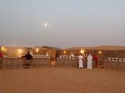 Le buffet arabe au camp