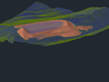 Projet de construction du bassin de stockage au Gaisberg
