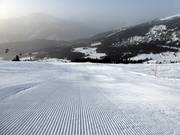 Piste parfaitement préparée à Flims