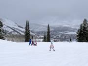 Piste facile au télésiège Crescent Express