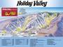 Plan des pistes Holiday Valley
