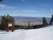 Signalisation dans le domaine skiable Heavenly
