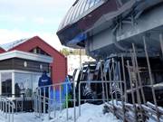 Le personnel est toujours présent à la télécabine.