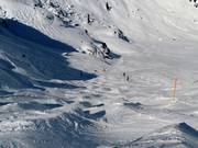 Piste de bosses extrême