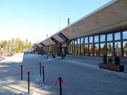 Zone de caisses soignée à La Molina