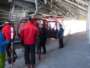 Le personnel est présent à l’embarquement.