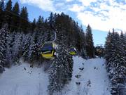 Senderbahn I - 8 places | Télécabine avec sièges chauffants (monocâble à mouvement unidirectionnel)