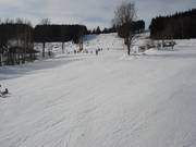 Des pistes larges et faciles sur le versant arrière