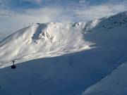 Des pentes de poudreuse infinies