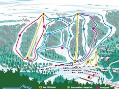 Plan des pistes Hummelfjell